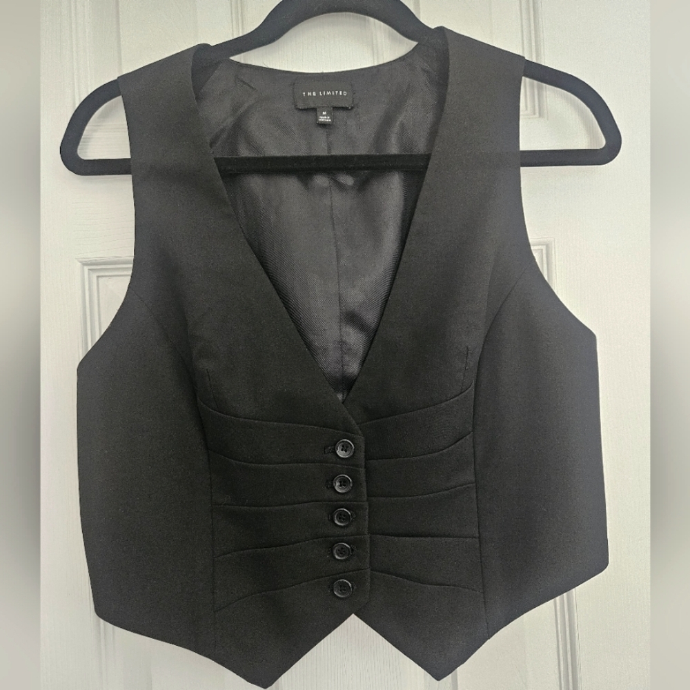 The Limited Black Vest